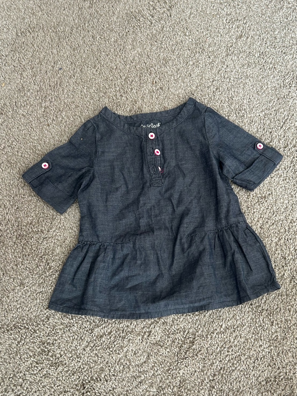 Cat & Jack 12 Month Denim Top